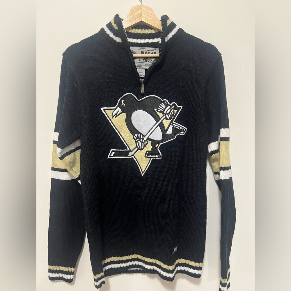 Pittsburgh Penguins Wool Knit Sweater
